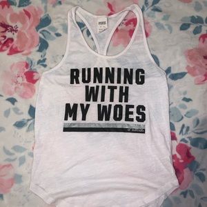 VS PINK Drake lyrics Tank Top